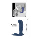 Анальна пробка You2Toys Vibrating Butt Plug With Nubs