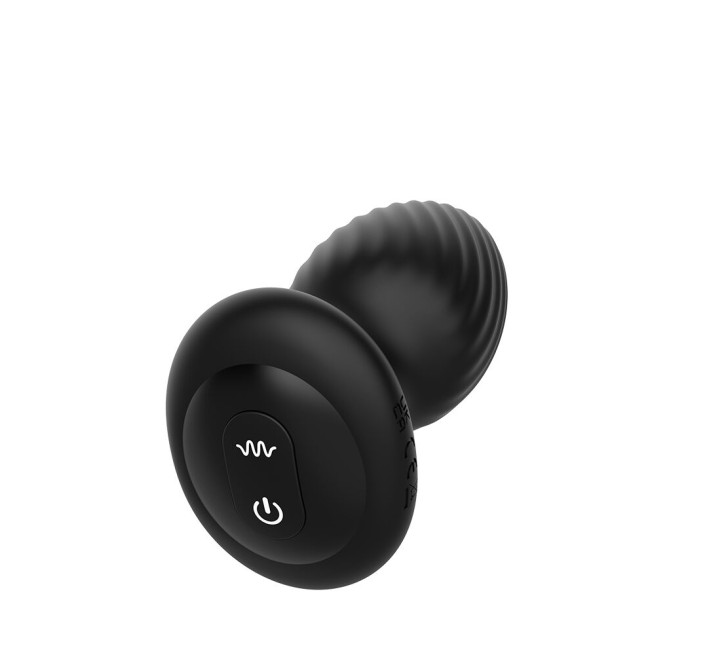 Анальна пробка Nexus TORNADO Large, ротація + вібрація, пульт ДК