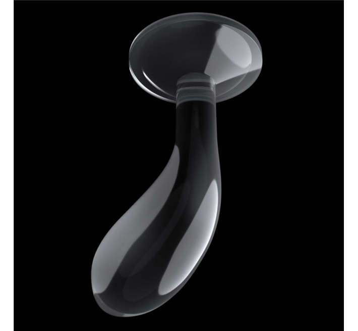 Анальная пробка LoveToy Flawless Clear Prostate Plug 6" Clear