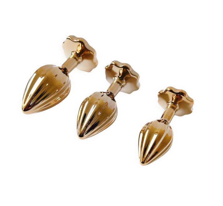 Набор анальных пробок LOCKINK YEAHWOW Nympho Butt Plug Set