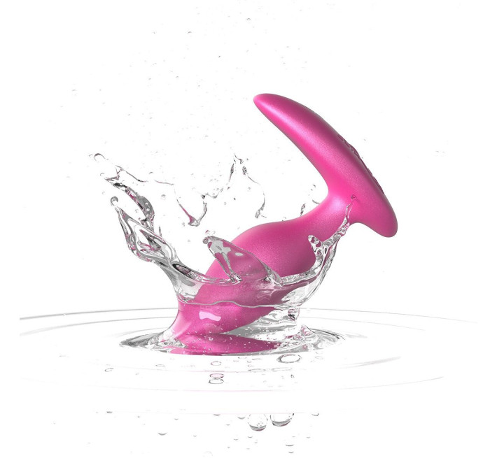 Анальная смарт-вибропробка We-Vibe Ditto+ Cosmic Pink, 10 режимов, пульт ДУ