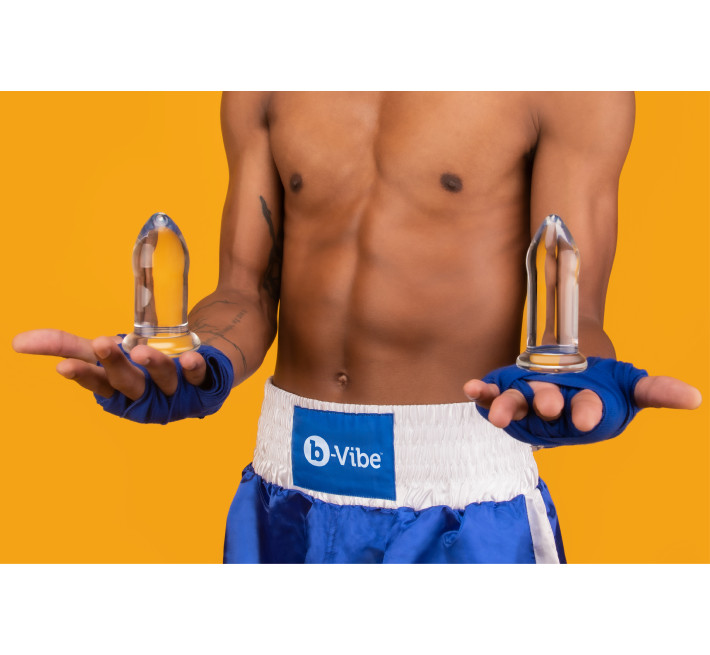 Набор стеклянных анальных расширителей B-Vibe ANAL DILATORS SET