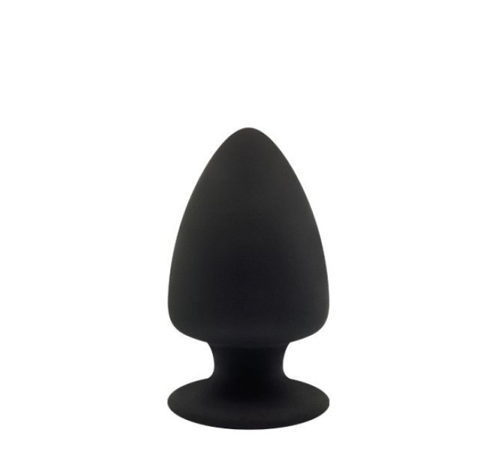 Термоактивна Анальна пробка Dreamtoys Premium Silicone Plug Чорна M