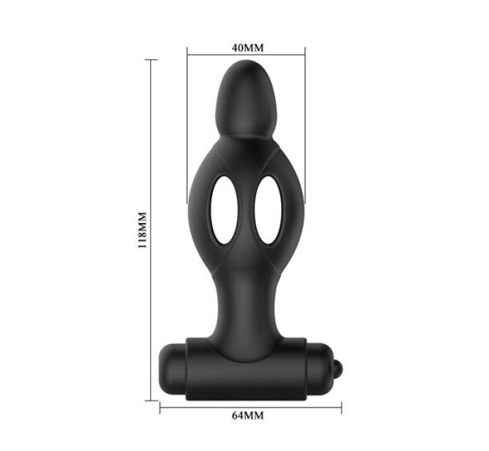 Анальна пробка Mr.Play Silicone Vibrating Anal Plug 0516