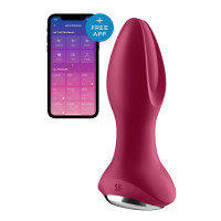 Анальна смарт вібропробка із перлинним масажем Satisfyer Rotator Plug 2+ Violet Анальна смарт вібропробка із перлинним масажем Satisfyer Rotator Plug 2+ Violet