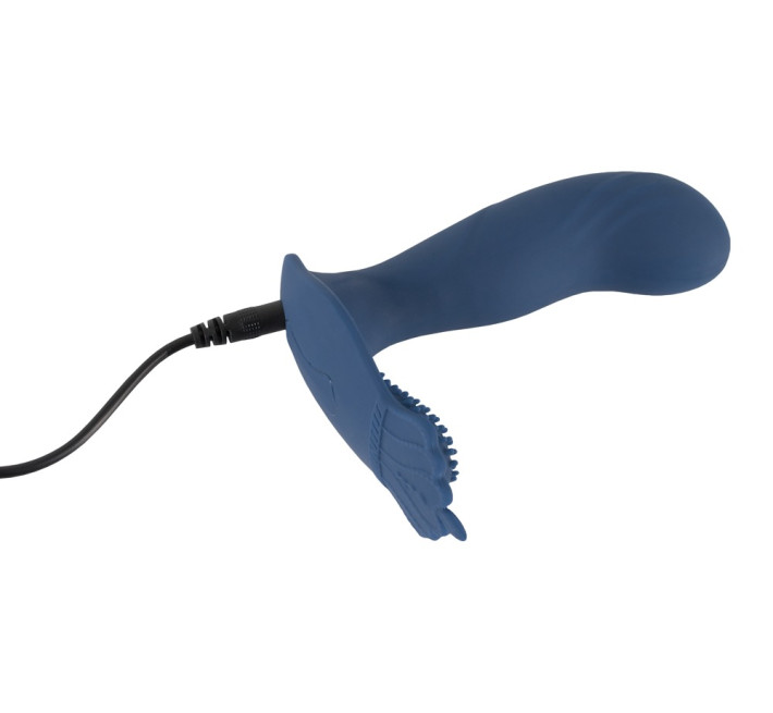 Анальна пробка You2Toys Vibrating Butt Plug With Nubs