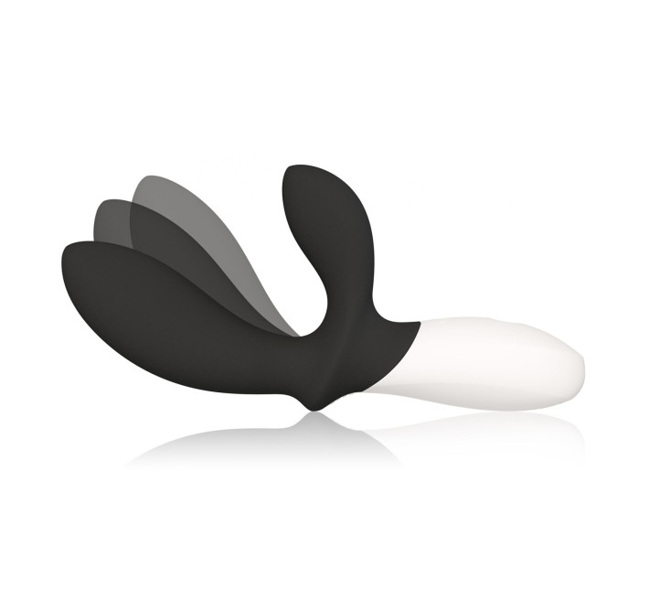 Массажер простаты LELO Loki Wave 2 Black, 2 мотора, манящее движение + вибрация