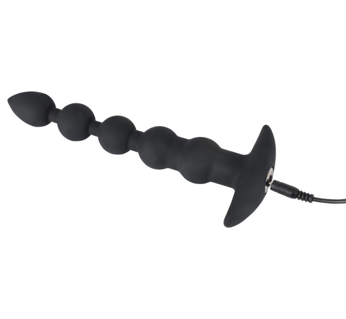 Анальний стимулятор Black Velvets Rechargeable Beads
