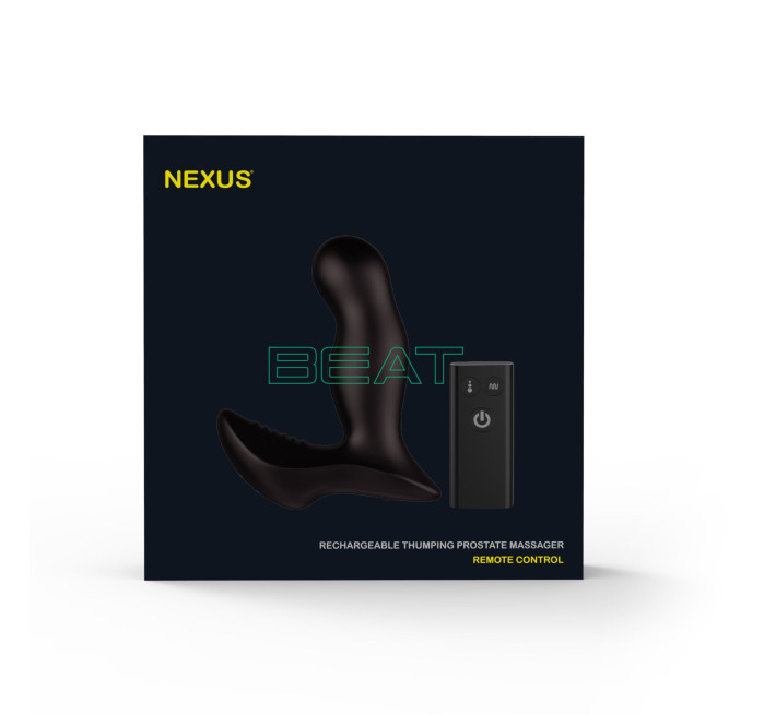 Массажер простаты Nexus Beat с пульсирующей жемчужиной и вибрацией