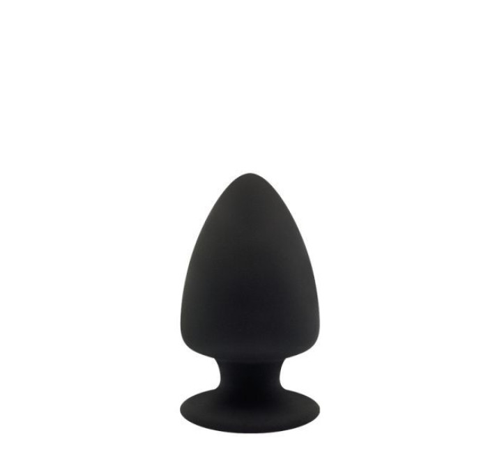 Термоактивна Анальна пробка Dreamtoys Premium Silicone Plug Чорна S