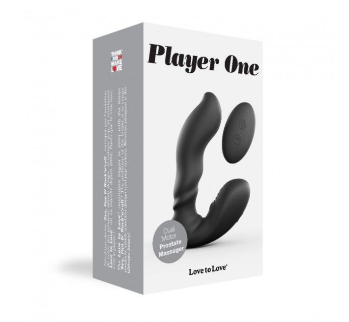 Вибромассажер простаты Love To Love Player One с пультом ДУ