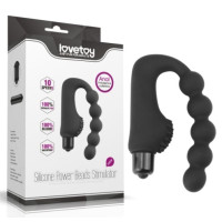 Анальний стимулятор LoveToy Anal Indulgence Collection Silicone Power Beads Stimulator