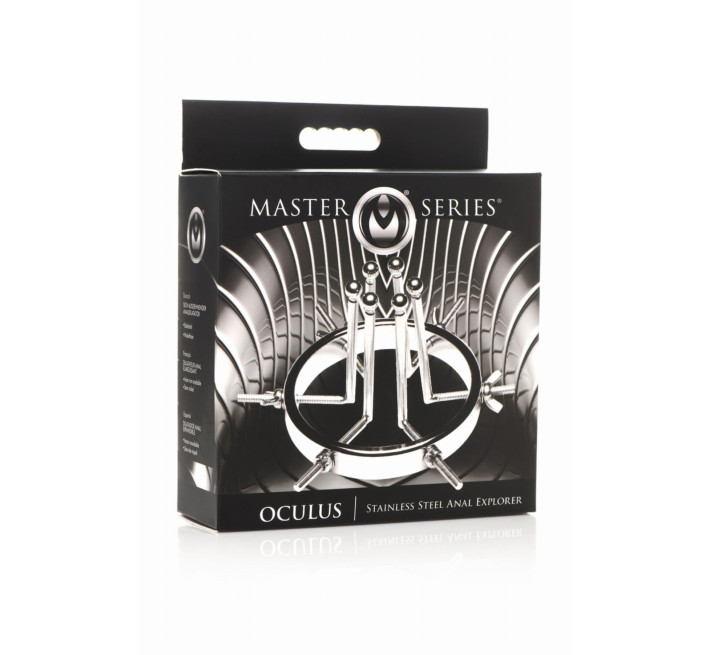 Анальний розширювач Master Series Oculus Stainless Steel Anal Explorer