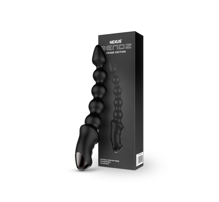 Анальний вібратор-буси Nexus BENDZ Bendable Vibrator Probe Edition, ефект пам’яті форми