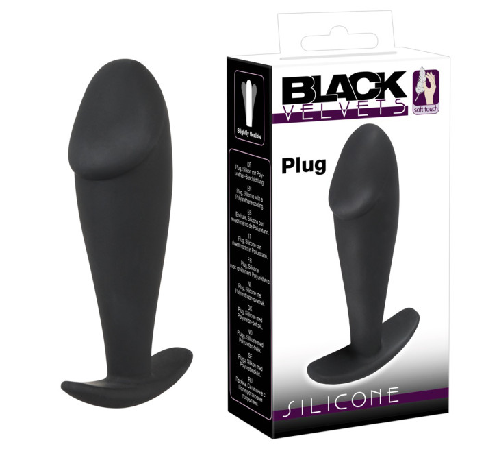 Анальна пробка Black Velvets Butt Plug