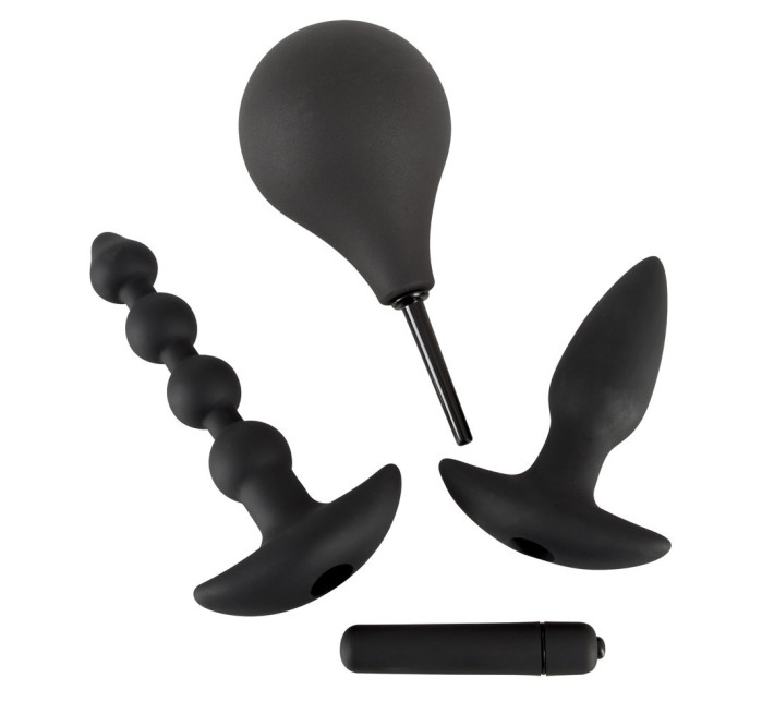 Анальні пробки Black Velvets Anal Kit Чорні