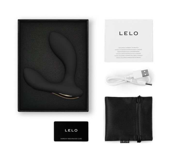Смарт-массажер простаты LELO Hugo 2 Black, 2 мотора, повышенная мощность