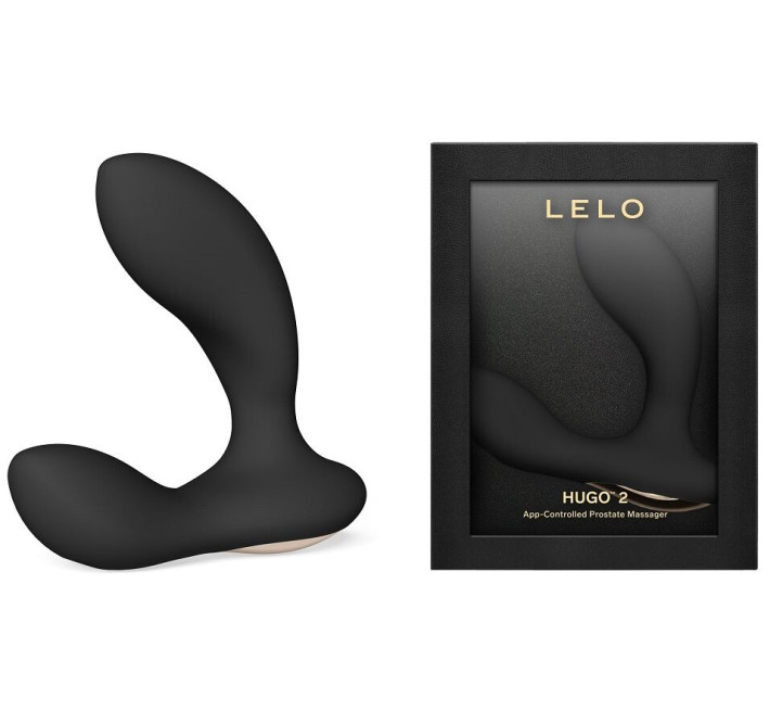 Смарт-массажер простаты LELO Hugo 2 Black, 2 мотора, повышенная мощность