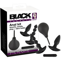 Анальні пробки Black Velvets Anal Kit Чорні