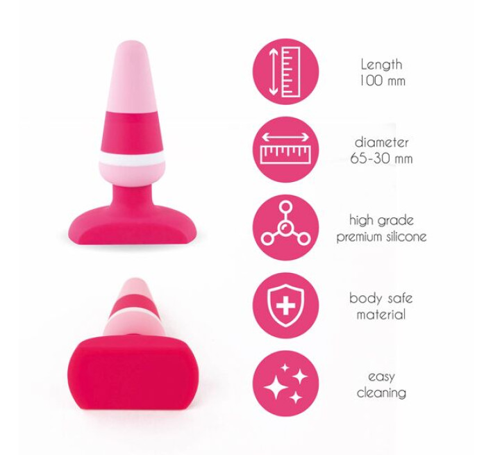 Анальна пробка FeelzToys Plugz Butt Plug Colors Nr. 2