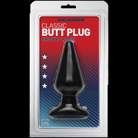 Анальная пробка Doc Johnson Smooth Classic Large - Black, макс. диаметр 5,7см Анальная пробка Doc Johnson Smooth Classic Large - Black, макс. диаметр 5,7см
