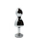 Металлическая анальная пробка Wooomy Lollypop Double Ball Metal Plug Red S диам. 2,8 см, длина 8,5см
