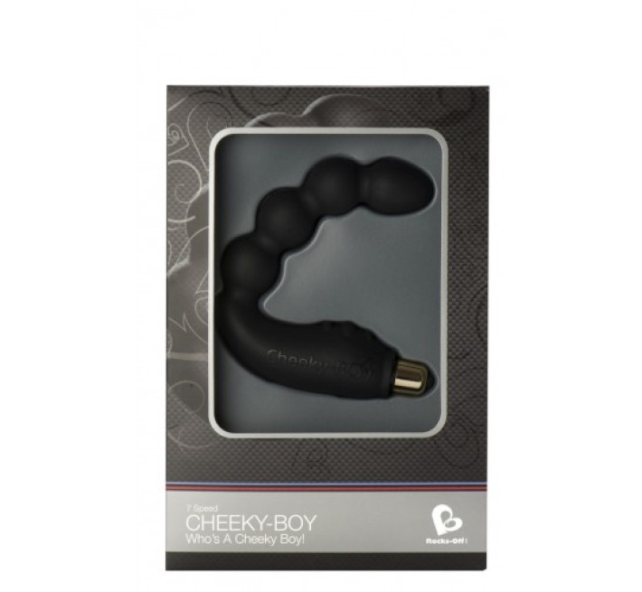 Массажер простаты Rocks Off Cheeky-Boy Черный