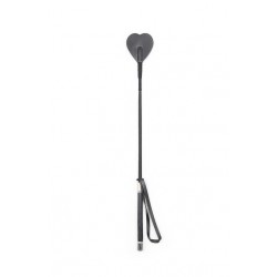 Стек серце DS Fetish Whip heart black, 51 см