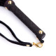 Флоггер DS Fetish Leather flogger S black 27 см