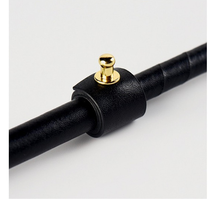 Стек шкіряний із позолотою UPKO Riding Crop