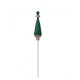 Затискачі для сосків з вібрацією Qingnan No.2 Vibrating Nipple Clamps Green