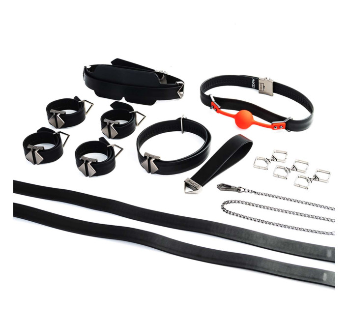 БДСМ-набір LOCKINK Moonlight Treasure Chest - Black Set