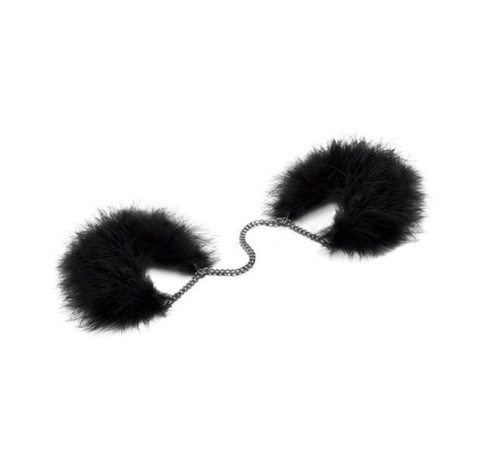 Пушистые наручники Bijoux Indiscrets Za za zu - feahter handcuffs
