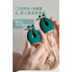 Затискачі для сосків з вібрацією Qingnan No.2 Vibrating Nipple Clamps Green