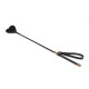 Шльопалка-сердечко Liebe Seele Black Organosilicon Riding Crop, екошкіра