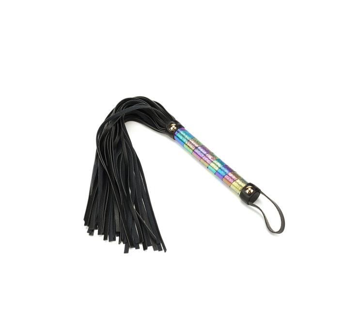 БДСМ-набор Liebe Seele Vivid Rainbow 8 Pieces Set, 8 аксессуаров, экокожа на бархатной основе