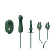 Затискачі для сосків з вібрацією Qingnan No.2 Vibrating Nipple Clamps Green