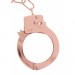 Наручники металеві Toy Joy Metal Handcuffs Rose Gold