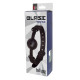 Кляп Dreamtoys Blaze Ball Gag With Painting Edge Чорний