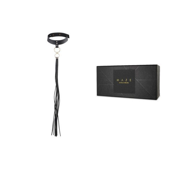 Чокер Bijoux Indiscrets MAZE - Tassel Chocker Black