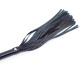 Флоггер екошкіра L DS Fetish Flogger чорний 39 см