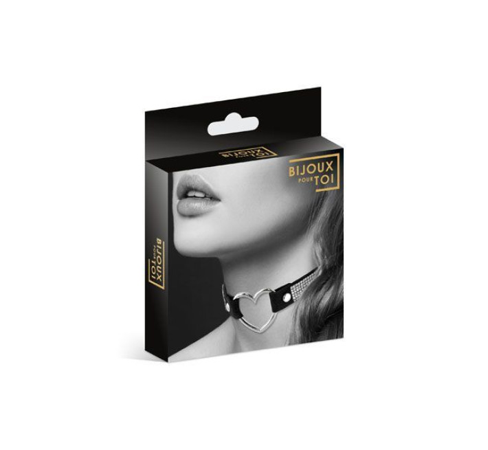 Чокер зі стразами Bijoux Pour Toi HEART DIAMOND