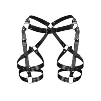 Гартери Art of Sex Claire, натуральна шкіра, розмір XS-М, колір Чорний Гартери Art of Sex Claire, натуральна шкіра, розмір XS-М, колір Чорний