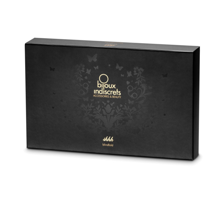 Повязка-лента из сатина 2-в-1 Bijoux Indiscrets Shhh (повязка на глаза и лента для связывания)