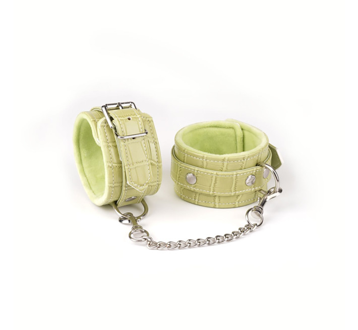 БДСМ-набір для початківців Liebe Seele Macaron 9pcs Bondage Kit-Melon, 9 предметів, мініванд