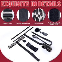 БДСМ-набір LOCKINK YEAHWOW Armbinder Restraint Set Black