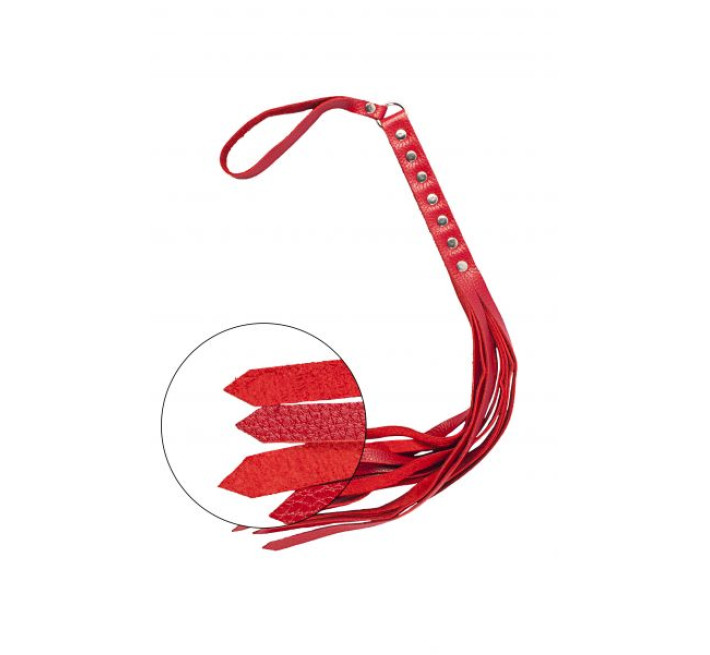 Флогер sLash S&M Fancy Leather Floger, Red