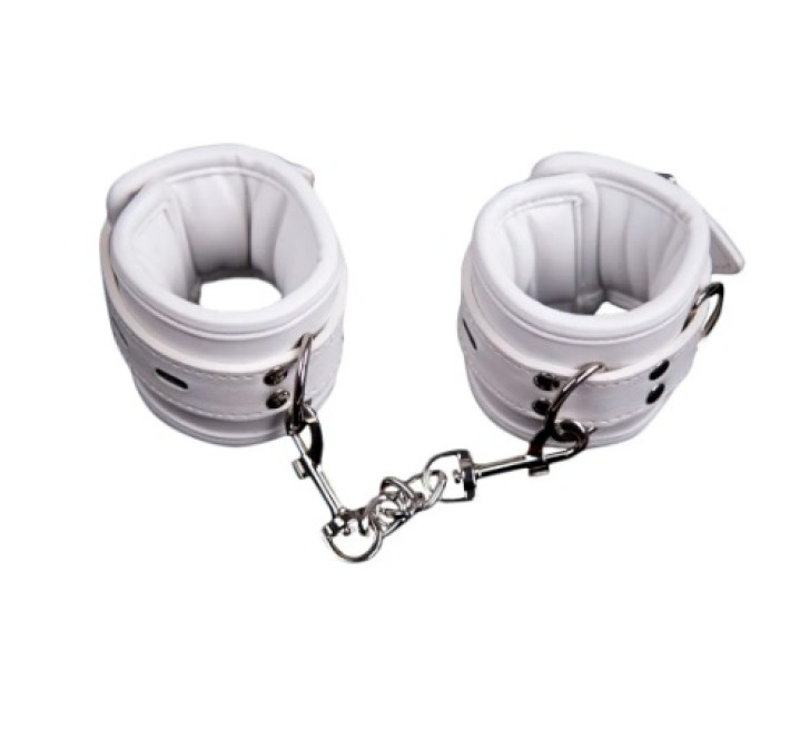 Оковы DS Fetish Ankle restraints white