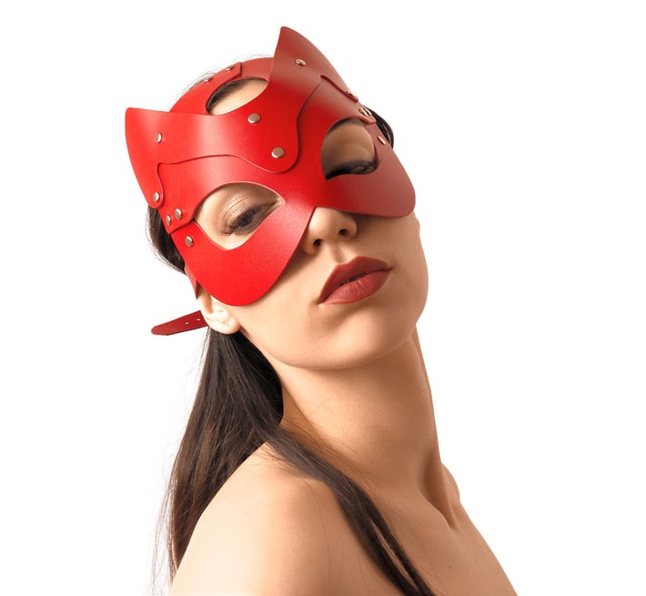 Маска Кошечки Art of Sex - Cat Mask Красная