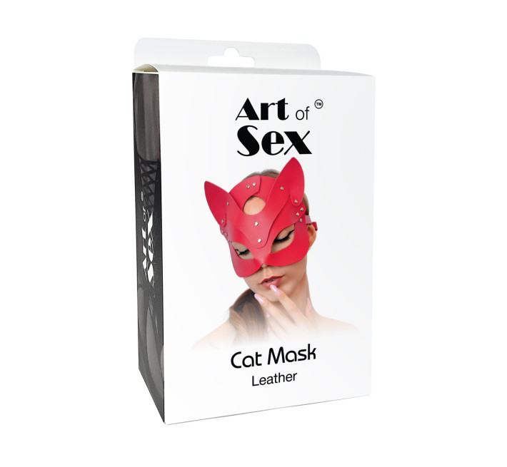 Маска Кошечки Art of Sex - Cat Mask Красная